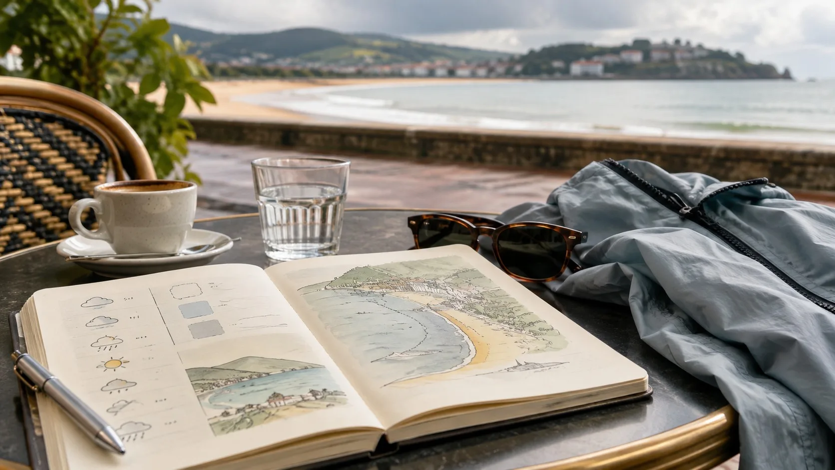 Carnet de préparation pour ajuster une journée à Hendaye selon la météo