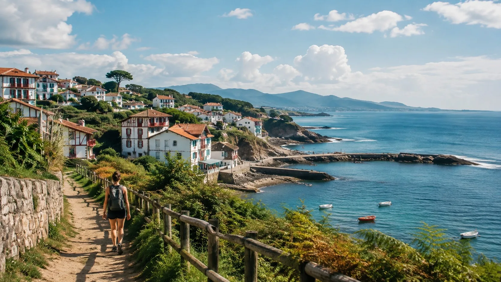Côte basque sans voiture : quatre jours de marche entre ports, falaises et marchés