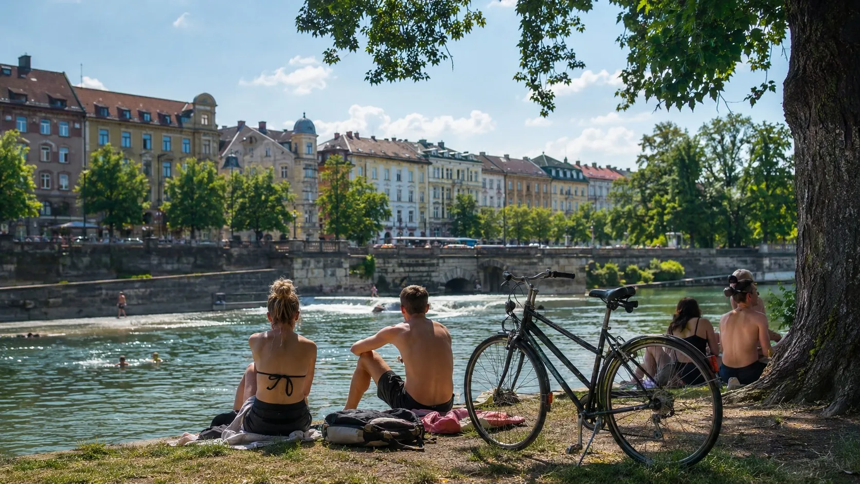 Munich en été : comment intégrer la baignade sans transformer le séjour en fausse plage