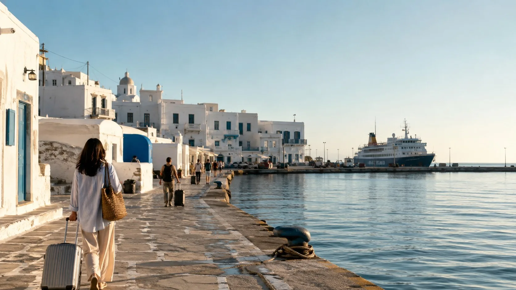 Cyclades sans voiture : les questions à se poser avant de réserver