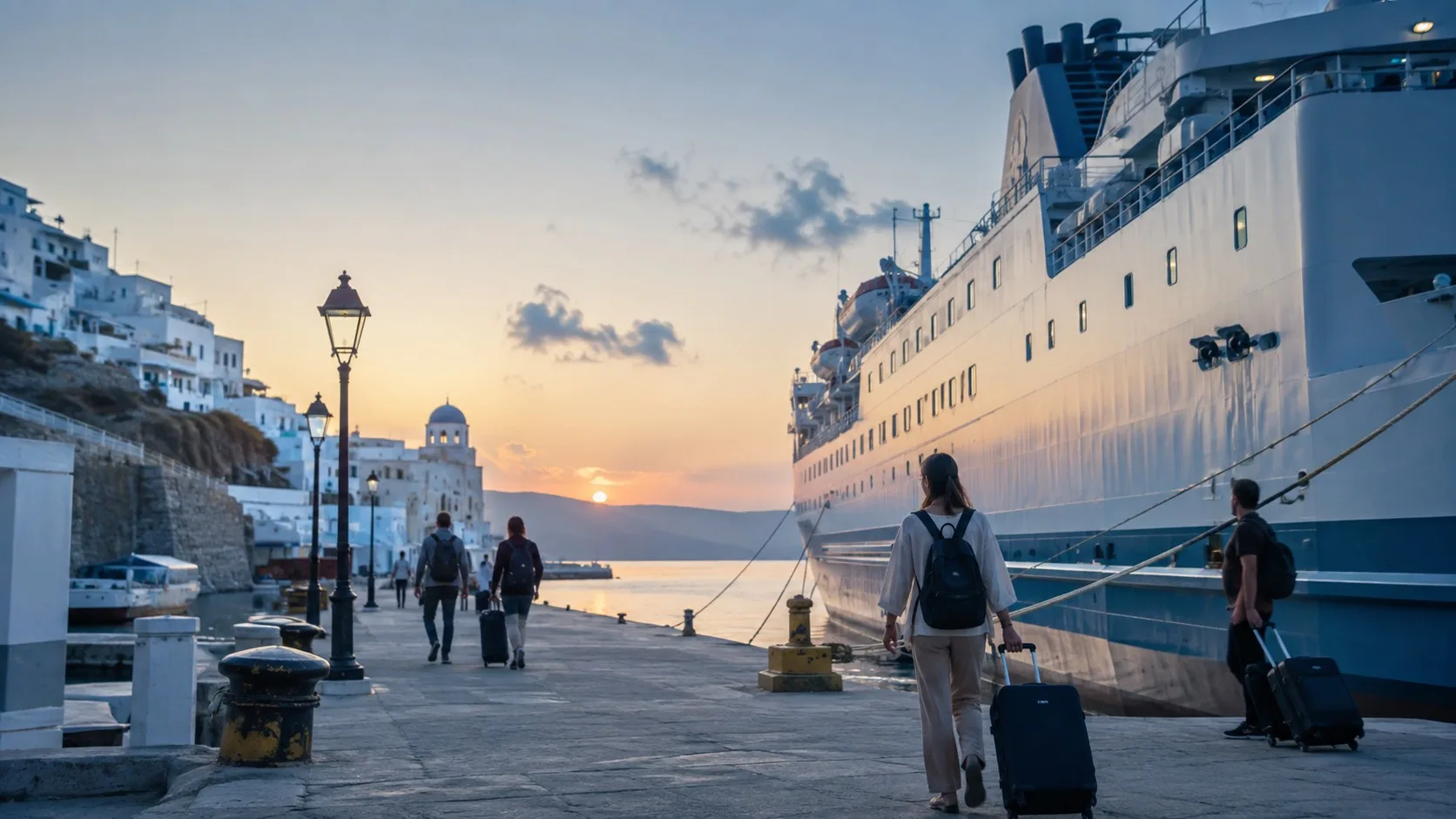 Îles grecques en voyage lent : sept choix avant de tenter le train de nuit et le ferry