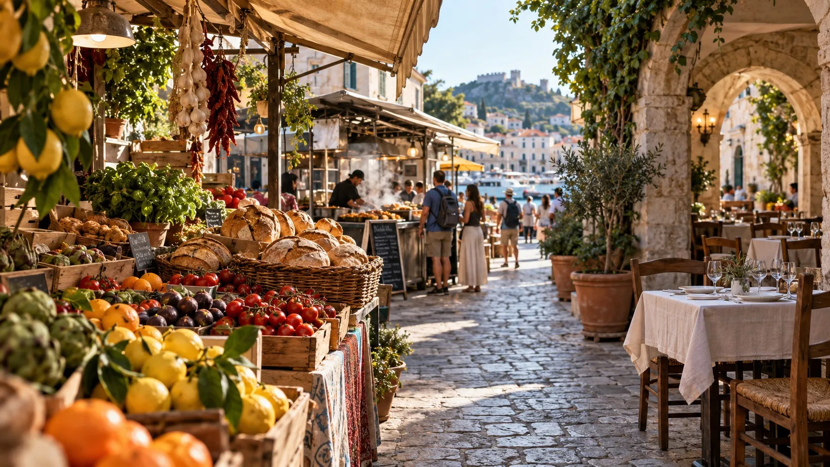 Cuisine locale en voyage : marché, street food ou table ? L'arbre de décision